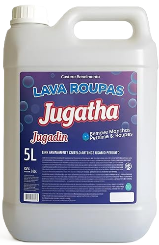 SABÃO LIQ LAVA ROUPAS JUGATHA 5L
